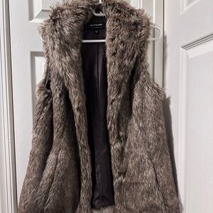 CoffeeShop Faux Fur Vest